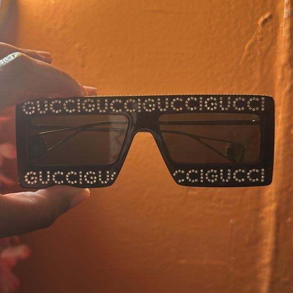 Gucci HOLLYWOOD Forever Crystal sunglasses - Picture 13 of 14